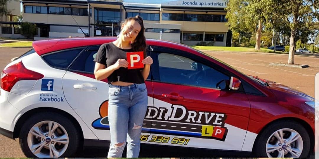 Driving lesson student in Mirrabooka